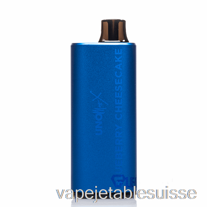 Vape Suisse Uno Mas X 10k Cheesecake Jetable Aux Myrtilles
